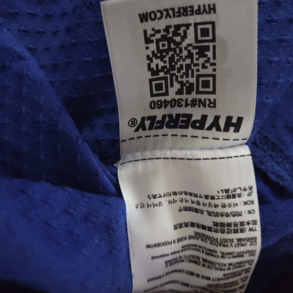 Men's Bjj Gi - Royal Blue with Gold Trim - Picture 4 of 7